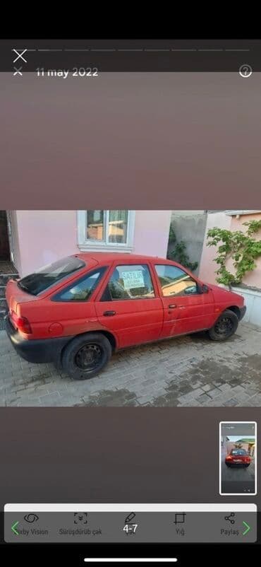 ruçnoy nə deməkdir: Satılır – Qırmızı rəngdə sedan avtomobil Model və görünüş: - Korpus — 5