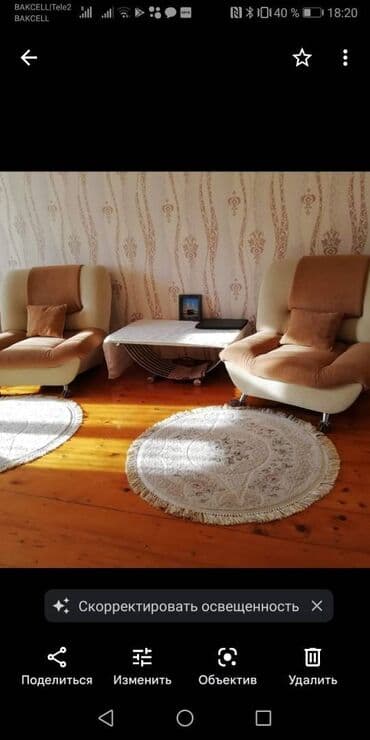 məhlə evi: Bakı, 2 otaqlı, Köhnə tikili, m. Həzi Aslanov, 62 kv. m — 1