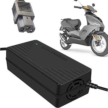 kon texnika: Elektrik moped üçün Li‑ion batareya şarj cihazı 72v5A - Tip — 1