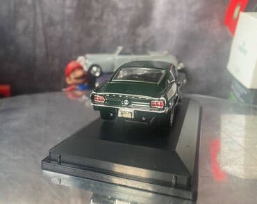 metbex tavan modelleri: Коллекционная модель Ford Mustang GT Bullit darkgreen 1968 Steve — 18