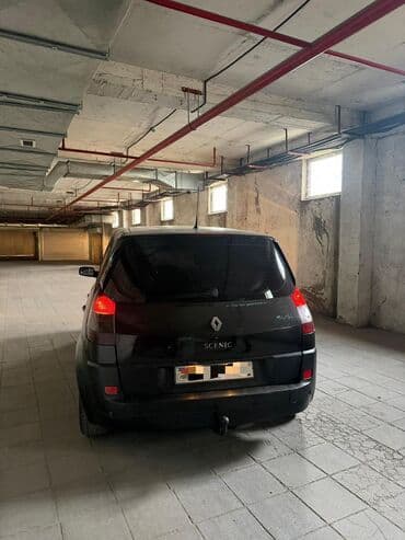 renault meqane: Renault Scenic (II) — qara rəngli, 5 qapılı kompakt miniven. Şəhər və — 3