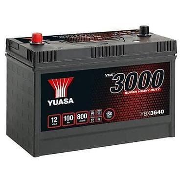 bmw e39 disk: Yuasa, 100 ah, Orijinal, Yaponiya, Yeni — 1