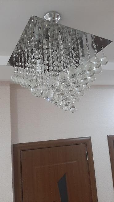 lampa spot: Çılçıraq, 6 lampa, Xrustal — 1