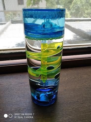 Песочные Часы PYLONES из акрила с жидкостью "спираль" для кухни 5