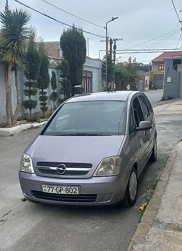 e 280: Opel Meriva A – gümüşü/boz monominiven 1.4 bezin əla veziyətdə rəng — 2