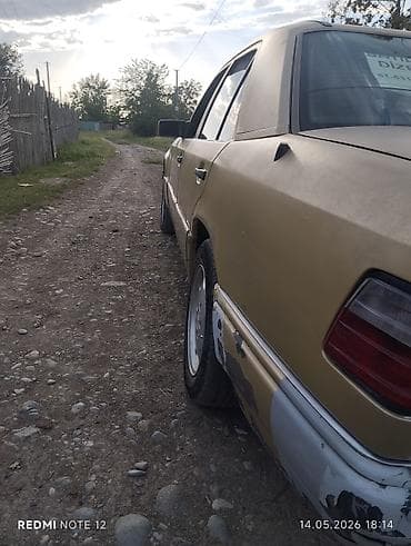 traktor satiwi: Mercedes-Benz W124 sedan - Kuzov: qızılı rəng, 4 qapı, arxa işıqlar — 1