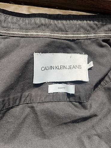 stringer alt geyimi: Köynək, Calvin Klein, M, rəng - Qara — 4