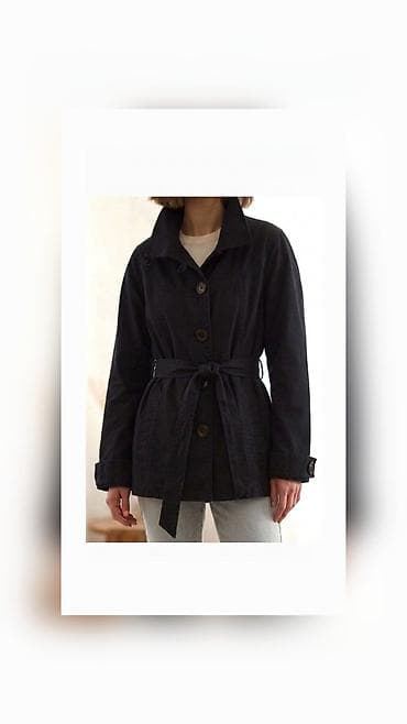oversize kurtka: Trençkot, "Review" brendi. Nazik deyil, nədə qalın. Əla keyfiyyət — 1