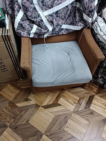 İşlənmiş, Kreslo, Parça, Kredit yoxdur, Çatdırılma yoxdur — 3