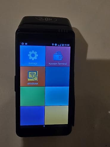 Android əsaslı portativ POS/E-kassa terminalı - Inteqrasiya olunmuş — 2