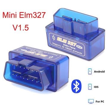 masin ucun maqnitofon: Diaqnostika skaneri ELM 327 OBD2 versiya 1.5 Gəncədə. 1992-2023 il — 2