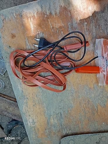 220V üçün su borusu donmaya qarşı isitmə lenti / kabeli. Uzun