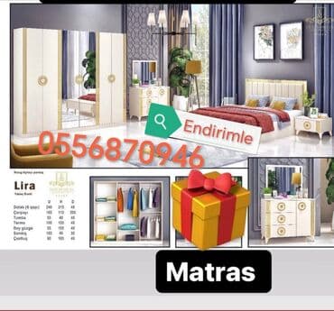 termo biləcər: İkinəfərlik çarpayı, Dolab, Termo, 2 tumba, Azərbaycan, Yeni — 4