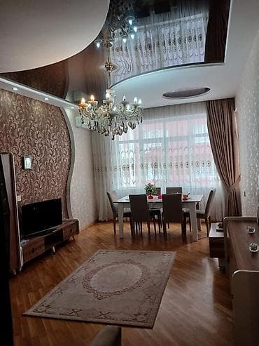 qala qaradok: Satılır: geniş və zövqlə dizayn edilmiş mənzil interyeri 98 kv 2 den 3 — 1