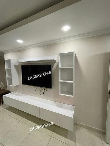 Yeni, Düz TV altlığı, Polkalı, Laminat, Rusiya