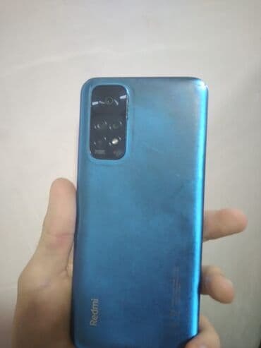 he house: Xiaomi Mi 11, 128 GB, rəng - Göy, 
 Barmaq izi — 3