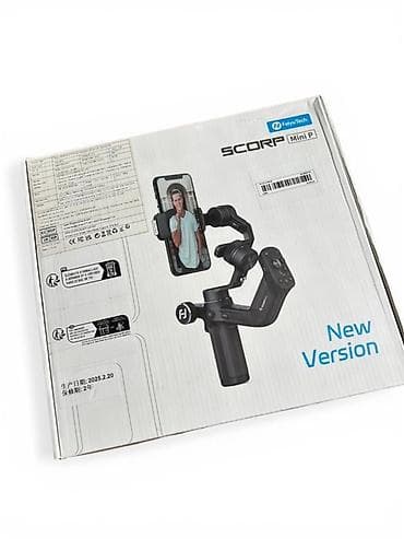 sony hd kamera: FeiyuTech Scorp Mini P Gimbal– 3 Axis Stabilizator, Telefon üçün — 9