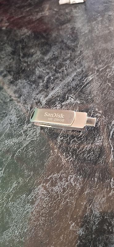 Flash kart Sandisk, 256 GB, USB type C