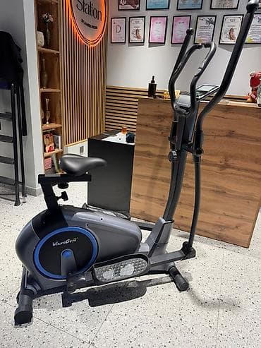 Maskalar, eynəklər: VolksGym VG-81E ellips/trenajor (elliptik velosiped + kross-trenajor) — 2