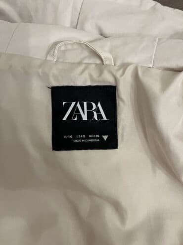 ботинки мужские зимние новые: Zara qadın kapişonlu kurtka 
bir neçe defe geyilib — 4