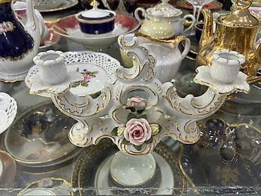 Klassik üslubda masa-servis və dekor kolleksiyası - Kəsim naxışlı — 4