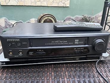Samsung SVR-433 VHS videomaqnitofon + pult - Video kaset