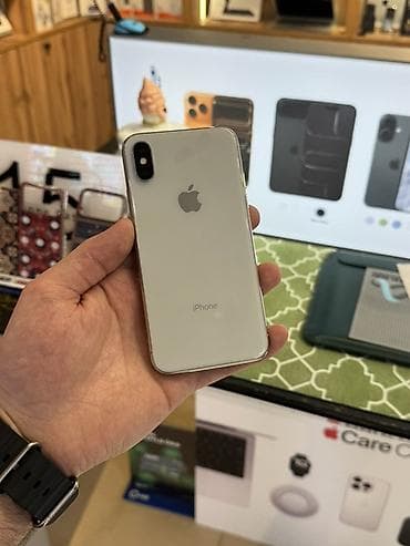 IPhone X, Gümüşü