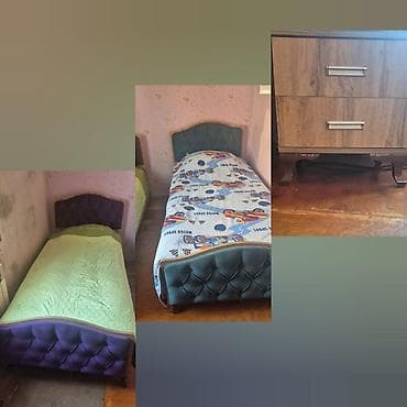 2-əded Çarpayı+Matras daxil+1-ədəd tumba birlikdə 200₼Satilir. Ünvan — 1