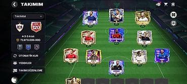 FIFA Mobile hesabı – yüksək reytinqli komanda - Ümumi güc: GEN 120 -
