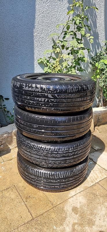 Disklər: Satılır: polad disk dəsti - Növü: polad təkər diskləri (steel rims) - — 1