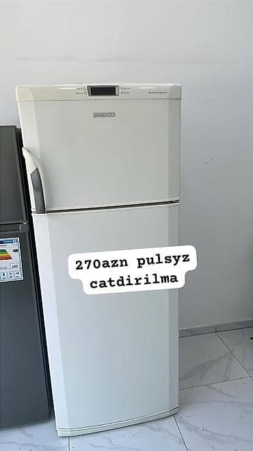 xaladenik beko: 2 qapılı Beko Soyuducu Satılır, rəng - Ağ — 1