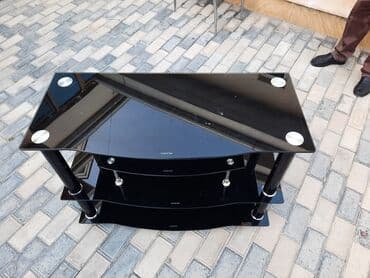 где купить матрицу для телевизора: Прямой ТВ стенд, С полками, Стеклянный — 3