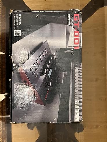 Musiqi alətləri: BOSS GT‑001 gitar effekt prosessoru Komplekt: - GT‑001 masaüstü gitar — 3