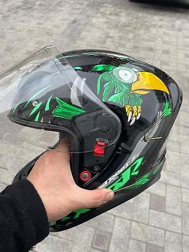 Digər nəqliyyat: Kask satılır. Yaxşı vəzyətdə az istfdə olnb. Əlavə vizor ist — 3