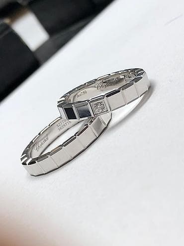 1 karat brilliant: Dəstə daxildir: Üzük, Chopard, Sarı qızıl, 750 Əyar, 10 g — 3
