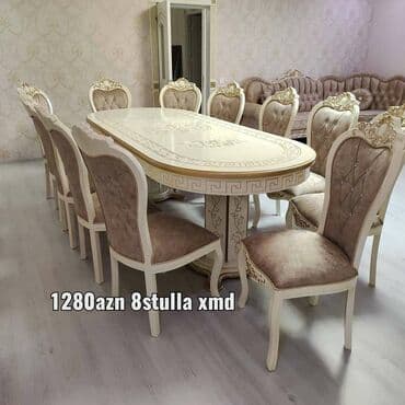 Masa və oturacaq dəstləri: 👑Tumbali Masa dəsti **İstehsalın özündən alin həm vaxtiniza həm — 7