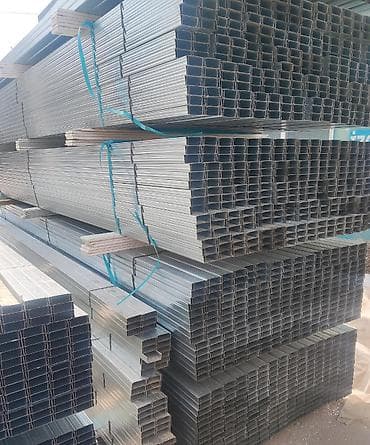 a frame ev tikintisi: Kvadrat, Sinklənmiş polad Profil, şveller, Digər ölçü — 1