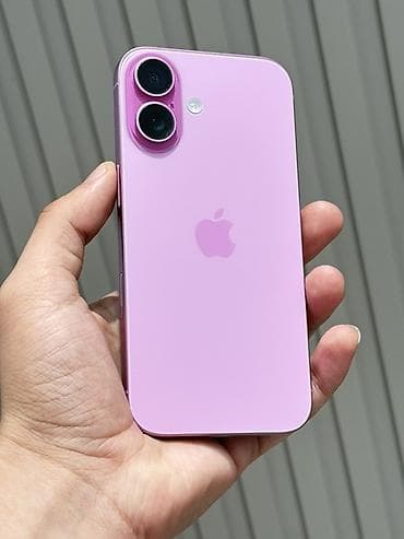 yeni iphone 6s plus: IPhone 16, 128 GB, Çəhrayı, Zəmanət, Face ID, Simsiz şarj — 1