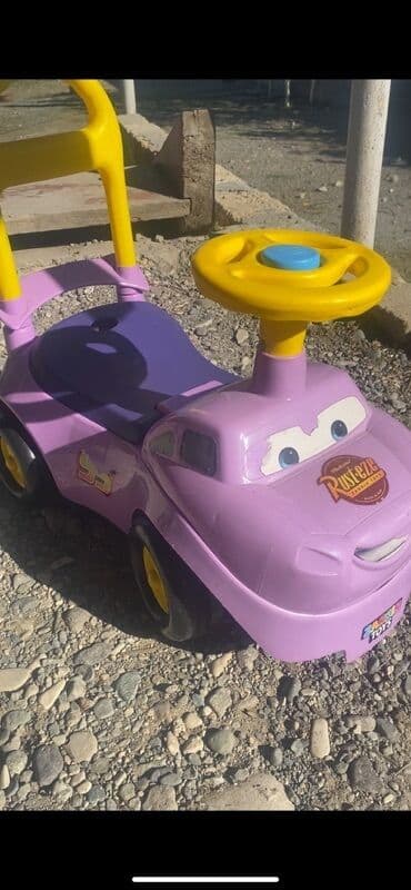 машины для детей: Uşaq yürümə maşını – “Cars” temalı - Rəng: bənövşəyi gövdə, sarı — 1