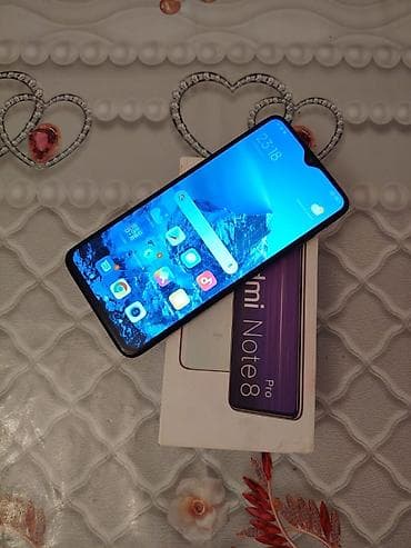 notebook qiymetleri ucuz: Redmi Note 8 Pro, 128 GB, rəng - Boz, İki sim kartlı — 6