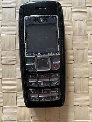 sadə telefon zəngləri: Nokia < 2 GB Memory Capacity, rəng - Qara, Düyməli — 6