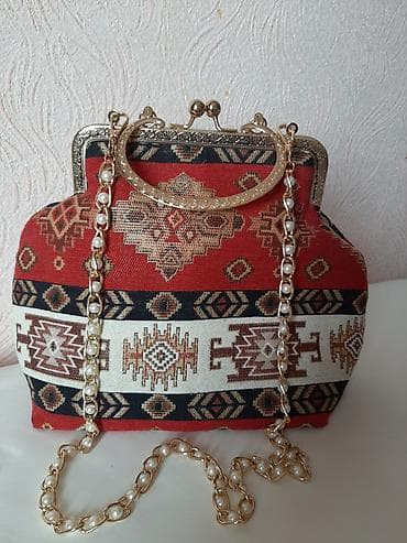 toy sumkasi: Zərif zəncirli retro çantalar – müxtəlif dizaynlarda - Stil — 3