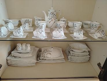 sud separatoru: Məhsul: Porcelan süfrə-servis dəsti Təsvir: - Zərif ağ porcelandan — 1