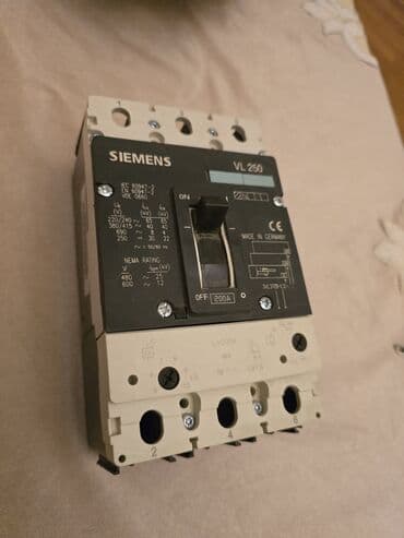 Ofis ləvazimatları: Siemens Elektrik avtomat, 3 faza, 250 Vt, Ödənişli quraşdırma, Kredit yoxdur, Zəmanətsiz, Ünvandan götürmə — 9