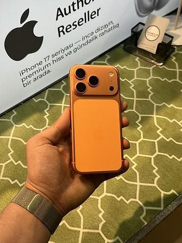 dubay iphone satisi: IPhone 17 Pro, 256 GB, Narıncı, Simsiz şarj — 2