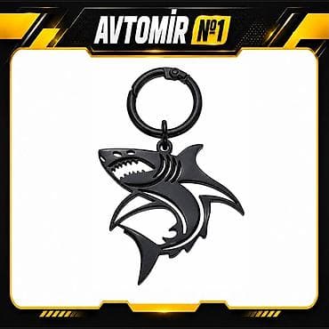 Nəqliyyat: Köpəkbalığı Metal Açar Asqısı – Shark Açarlıq və Brelok Köpəkbalığı — 1