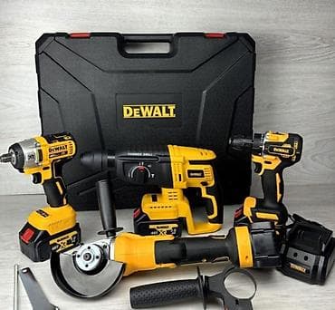 DEWALT akkumulyatorlu peşəkar alətlər dəsti Dəstə daxildir: -