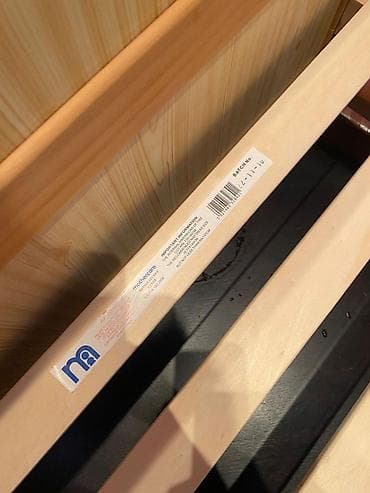 mebelər: Oğlan və qız üçün, İşlənmiş, Çarpayı, Matras ilə — 3