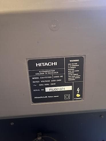 dvd changer system: Televizor Hitachi 50" Ünvandan götürmə, Ödənişli çatdırılma — 2