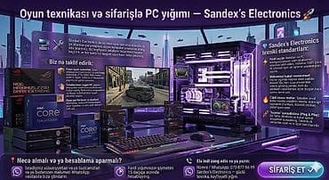 planşet klaviatura: .Oyun texnikası və sifarişlə PC yığımı — Sandex's Electronics 🚀 — 6